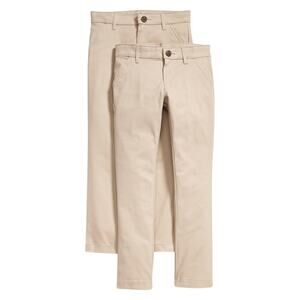 Old Navy School Uniform Skinny Stretch Chino Pants 2-Pack Girls Size 14 Slim